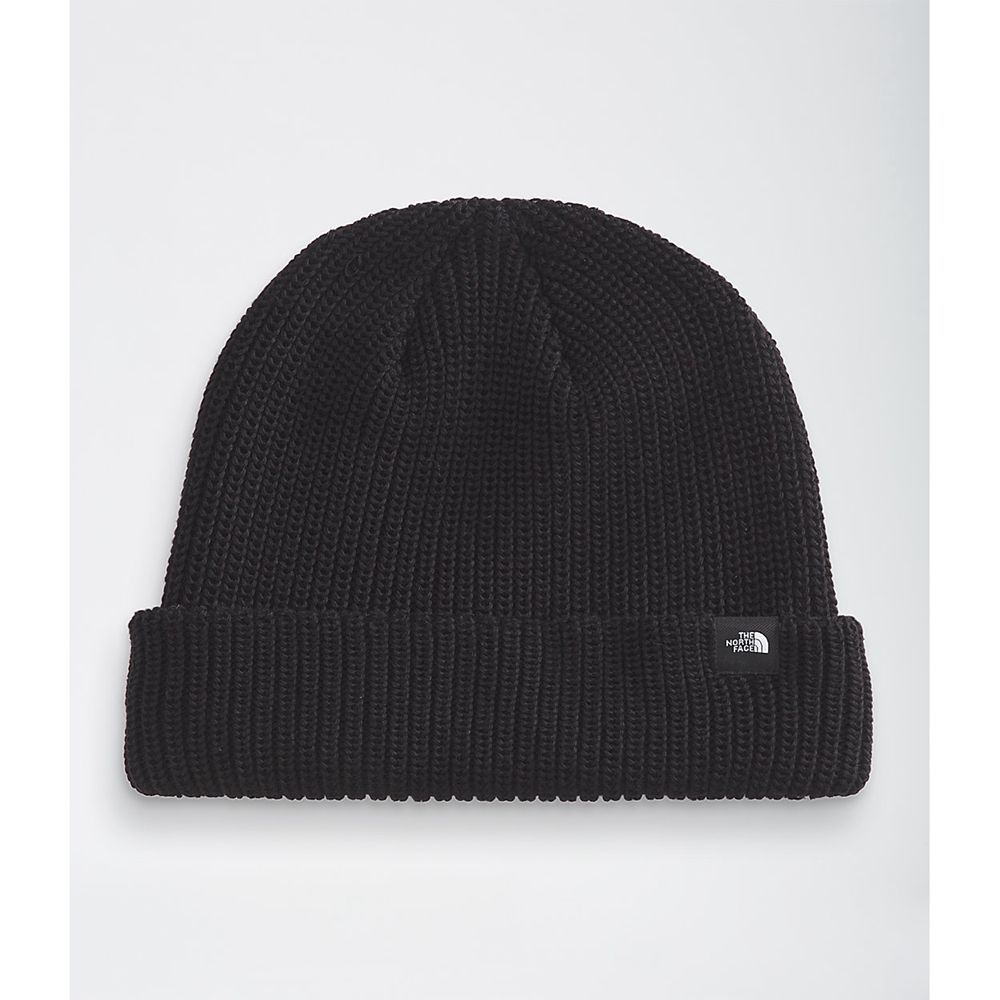 The North Face Beanies Mens Australia - The North Face Short Fisherman Black (VFE-106297)